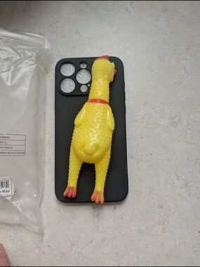 Yellow Rubber Chicken iPhone 15 Pro Max